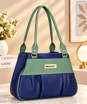 PU leather hand bags for women spacious compartment women handbags stylish bags for women college casual office hand bag for girls water resistant ladies bag daily use purse for women and girls