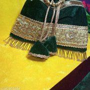 Green Lucknowi Potli Bag For Women & Girls