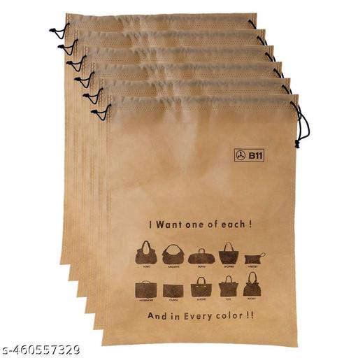 Pristu purse cover , Women Handbag Storage Cover ,Large purse cover to protect from dust and water (Pack Of 6)