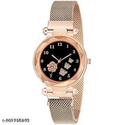 3BF Design Watch For Girls With Magnet Strap