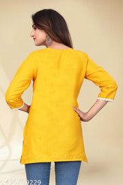 Cotton Aari Kurti Top