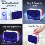 DPM Portable Karaoke Speaker with Mic, High Volume Audio, RGB Lights, FM Radio