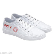 White casual sneakers shoes for men