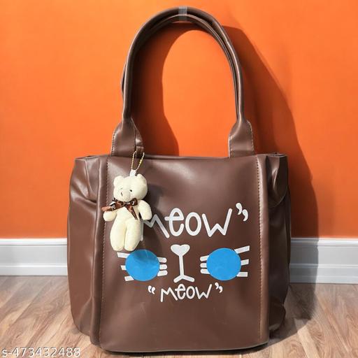 Women Stylish Shoulder Hand Bag Tote| Artificial Leather Tote Bag| Hand Bag for Casual | Office Use under 300