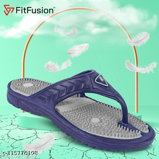 FitFusion Accupressure Slipper for Men Extra Soft and Outdoor Mens Flip Flop and Slide