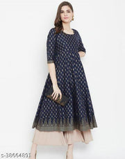 Stylish Rayon Printed Kurti