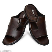LEONCINO Fashionable Men Flip Flops Comfortable Sandals And slippers Office Wear Outdoor And Casual Sandals For Men's