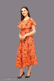 Polyster/Crepe fabric-kurtis