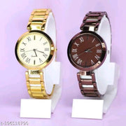 Best Quality Colorful Metal Analog Watches combo for women watches combo for girls watches combo for ladies watches combo wrist watches combo analog watches combo watches accessories pack of 2