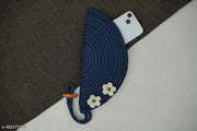 Ariya Decor Clutches Purse For Women Handmade Handbag For Women Bag For Casual And Party Wear Look, Beautifull Flower Look - (Blue)