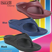 Women Slippers Pack of  3