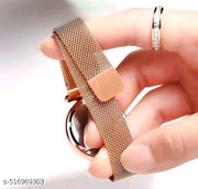 Magnet Strap Premium Quality Graceful Stylish Wrist Watch for Women & Girls