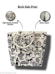 Timeless Charm, Modern Utility: Ancient Icon Tote Bag
