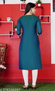 New Stylish Digital Emrodery work kurti