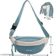 Sling Bag for Men & Women | Water-Resistant Crossbody Waist Bag with Adjustable Strap | Stylish Travel, Daily & Casual Sports Chest Bag