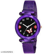 New design analog watch for women and girls(pack of 2)