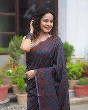 Epiphany Soft Silk Saree With Forbearance Blouse Piece