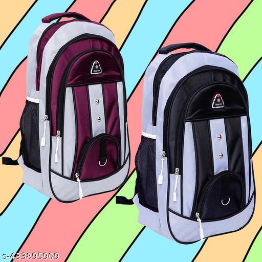 Combo of 2 Backpack Medium Unisex College & School Bags 34 L Laptop Backpack
