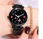 Butterfly Magnetic strap Analog watch for Ladies and Girls