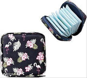 Sanitary Napkin Storage Bag,Cotton Menstrual Cup Pouch Portable Period Holder Bag Tampon Holder Menstruation First Period Bag Pad Pouch Period Kit Bag for Women Teen Girls School Supplies