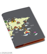 Fashionduet Printed Passport Case/Card/Travel Document Holder for Travel Use,Passport Cover Holder Sleeve,Passport Wallet Leather