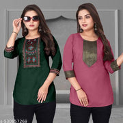 Women Short Kurti new Trendy Short Kurti For Girls