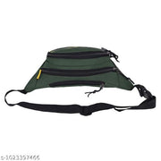 Crossbody Sling Bag for Men | Compact Waist & Chest Bag | Water-Resistant Travel Fanny Pack with Adjustable Strap for Daily Use, Hiking & Outdoor Activities