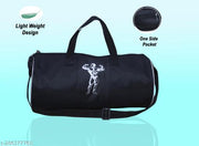 Black Gym Duffel 28L Sports Bag, Shoulder Bag, for Men and Women (Unisex)