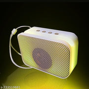 Zohlo wireless Bluetooth speaker with non-stop 5 hours of playtime with LED changing color & rich bass sound quality (multicolor, pack of 1)