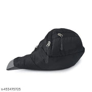 ROCKZONE Unisex Waist bag Black (Black)