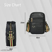 H-Hemes Leatherette Sling Bag, Chest Slinger bag, Crossbody Bag, Side Bag Bag Waterproof Sling Bag