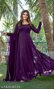 Anarkali New Gowns & dupata set
