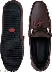 Faux leather loafers shoes for boys and men | Casual formal shoes officewear