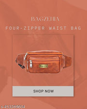 Waist Bag for Women and Men/Fanny Pack with 4-Zipper Pockets Waist Pouch for Hiking, Travel, Camping, Running, Sports Outdoors and Adventures  Phone Belt with Adjustable Strap