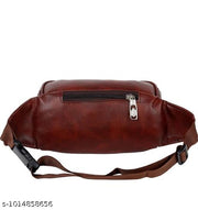 Latest Men Women Leather Waist Pack Travel Bags For Money|Belt|Cards |Mobile| Documents| Kit|Books and Bills Dairy Pouch Cross Side Bag For Men Women .With Belt Stylish Small Luggage Accessories Beg, fanny Hiking Camping pouch