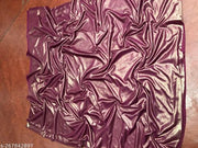 Solid/Plain Bollywood Lycra Blend Saree