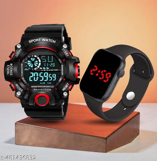 Stylish Premium look Round Dial Wrist Sports Watch