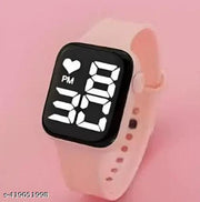 New Classy Pink Colour Digital LED Watch for Teenagers boy's and girl's With Attractive look's