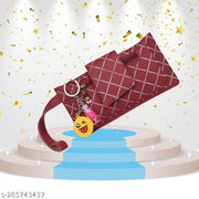 Women's Trending Printed Clutches/ Stylish Fashionable Clutch For Casual Wear, Occasion Wear & Party Wear (Maroon)
