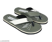 MAAN white-green branded flip flops