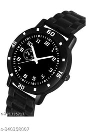 New stylish amazing watch combo with damru bracelet wrist watch rubber strap watch for men and boys