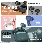 TN LEAF Earbuds 12 hours playtime bluetooth wireless headphones earphone bluetooth headset