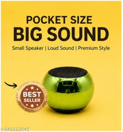 Mini Wireless Bluetooth Speaker | Portable Bass Sound Speaker | Rechargeable Music Speaker for Mobile, Laptop & Travel