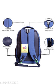 GO PACKAGES 36L Laptop Backpack for Men and Women | Laptop Bag 15.6 inch | Office Bag | Work, Business, Casual, College | TURQUOISE
