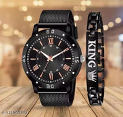 Ego Dhanno Edition Watch for Men Watches Men's Watch for Boys Watch King Bracelet Stylish Branded All Blue Color New Model Analogue Attractive Silicone Strap Analog Watch