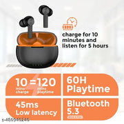 RAPPER Earbuds 12 hours playtime bluetooth wireless headphones earphone bluetooth headset