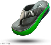 614-BLACK-GREEN PLATFORMS SANDAL FOR WOMEN