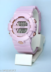 New Generation Digital Multi Function Kids Sports Watch for Boys & Girls Kid's Sports Watches Digital Watch - For Boys & Girls Trendy Fashion Watch Casual Wrist Watch Round Day and Date Display with Alarm and Dual Time Unisex Watch