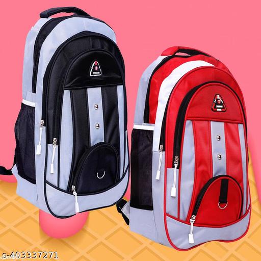 Combo of 2 Backpack Medium Unisex College & School Bags 34 L Laptop Backpack