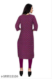 Women's Crepe Straight Kurta Kurti For Women, Kurta For Women, Kurta, Women's Kurta, Casual Kurta For Women, Kurta For Women Latest Design, Office Wear Kurta For Women, Kurti, Kurti For Girls, Regular Wear Kurti For Women, Kurti On Lowest Price